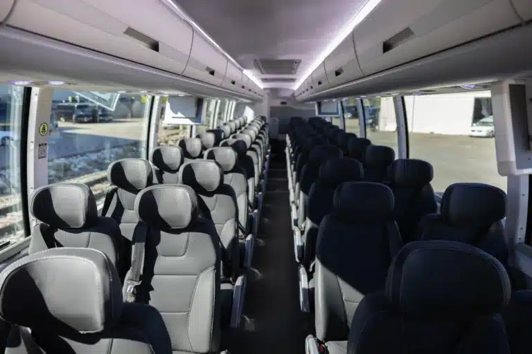 1 - Charter Bus interior back